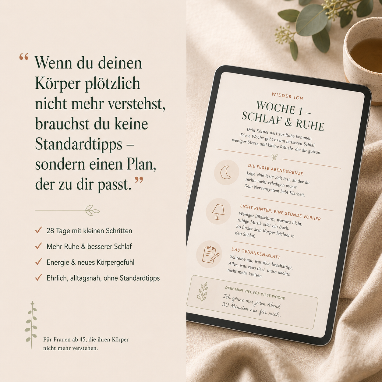 Der 28-Tage-Plan - Dein ehrlicher Begleiter