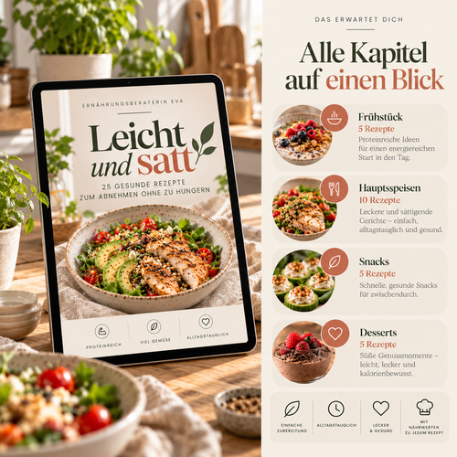 Leicht und Satt - das Abnehm-Kochbuch